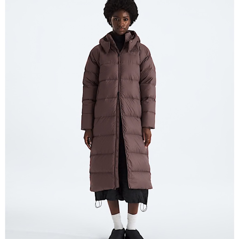 NWT North Face Women’s Hydrenalite City Long Down Hooded Parka - “Tawny Quartz”